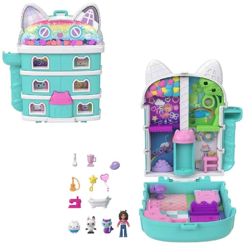 Polly Pocket Estojo Gabby`s Dollhouse - Mattel