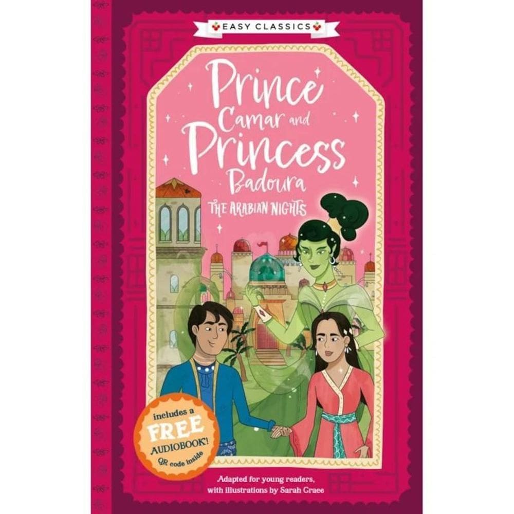 Livro Prince Camar And Princess Badoura - Em Inglês Adaptado