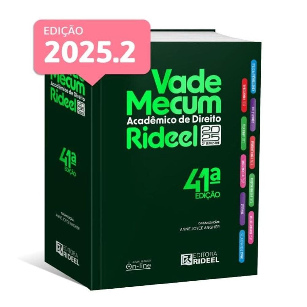 Vade Mecum Academico De Direito Rideel - 41a Ed/25