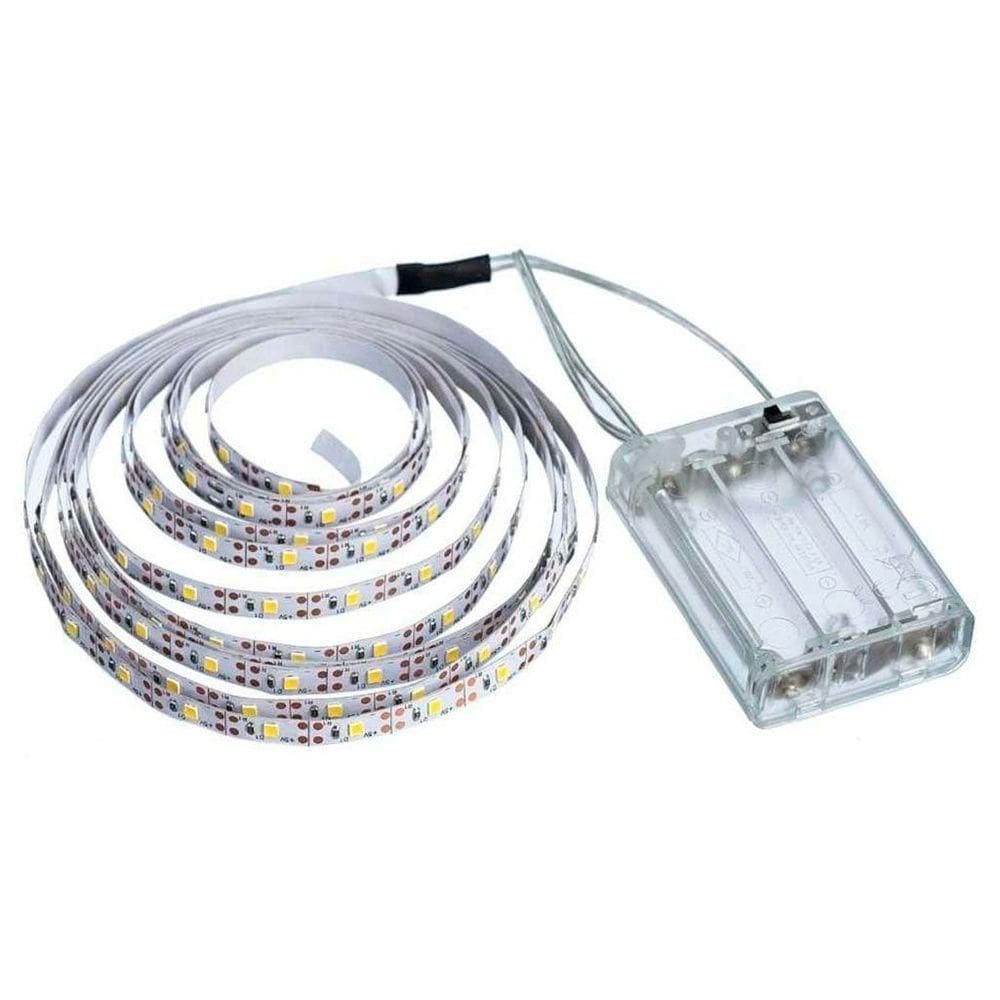 Kit 40 Fios Fita Led Luz Amarela 120 Lâmpadas Led 2m à Pilha