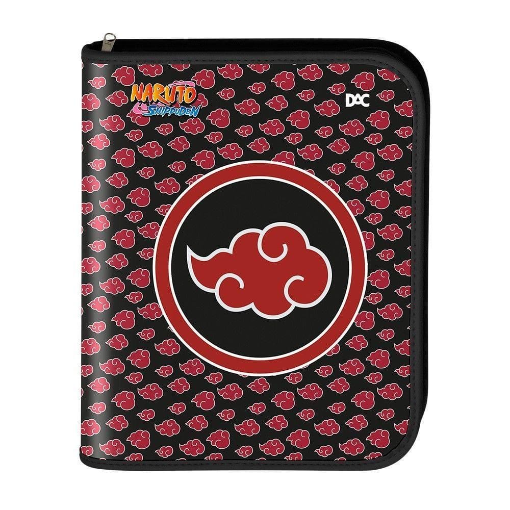 Fichario Universitário Caderno Divisória Argolado Naruto