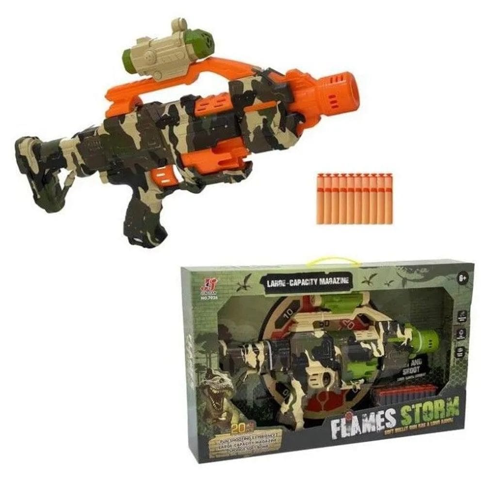 Lançador de Dardos Automática Camuflada war