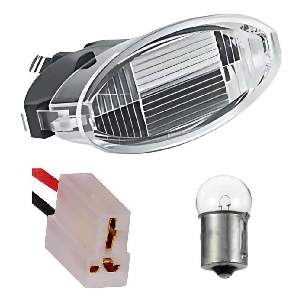 Lanterna Luz Placa C/Chicote C/Lâmpada Prisma Astra Vectra