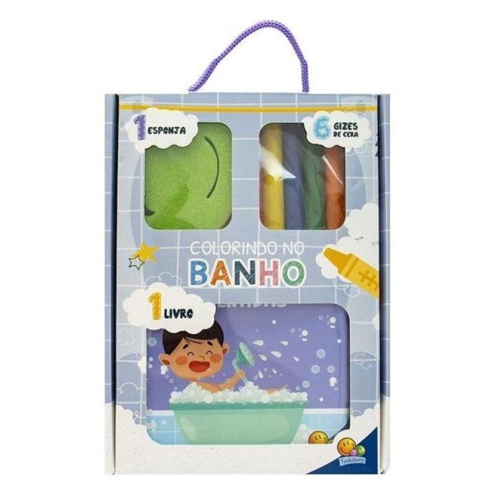 Colorindo No Banho (Esp/Giz): Bolhas Divertidas