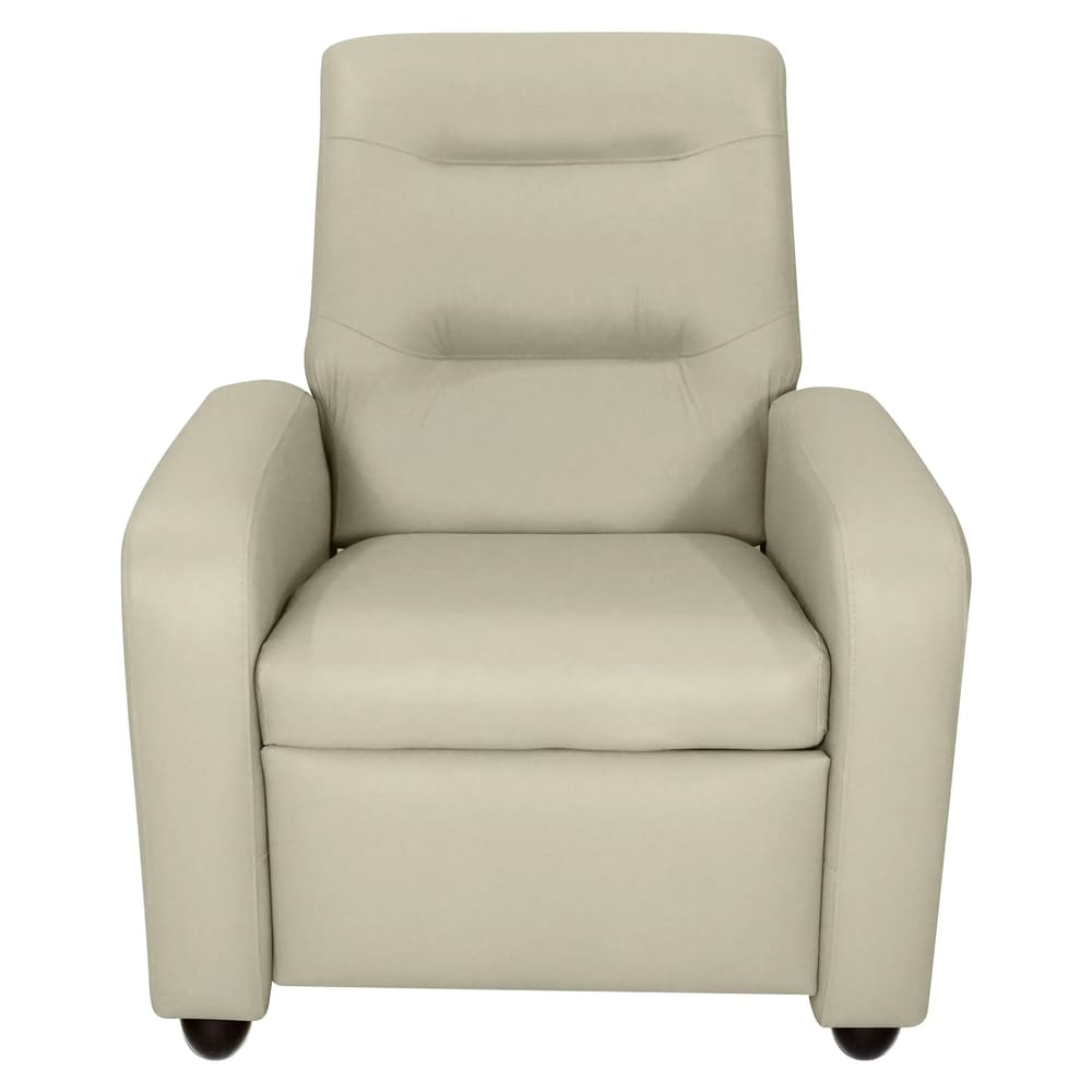 Poltrona Classic em Linho Reclinável Matrix Cor Bege