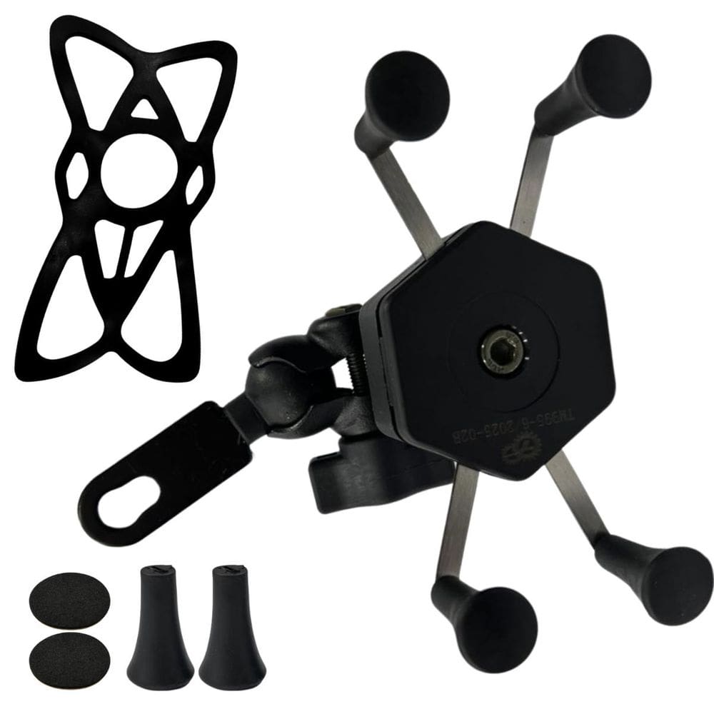 Suporte Porta Celular Gps Motocicleta Moto Universal Garra