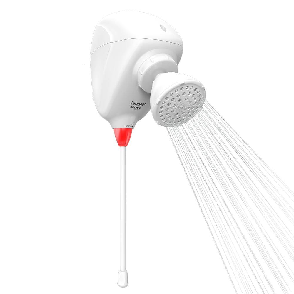 Ducha Eletrônica Move 6800W, 220V Branca Zagonel