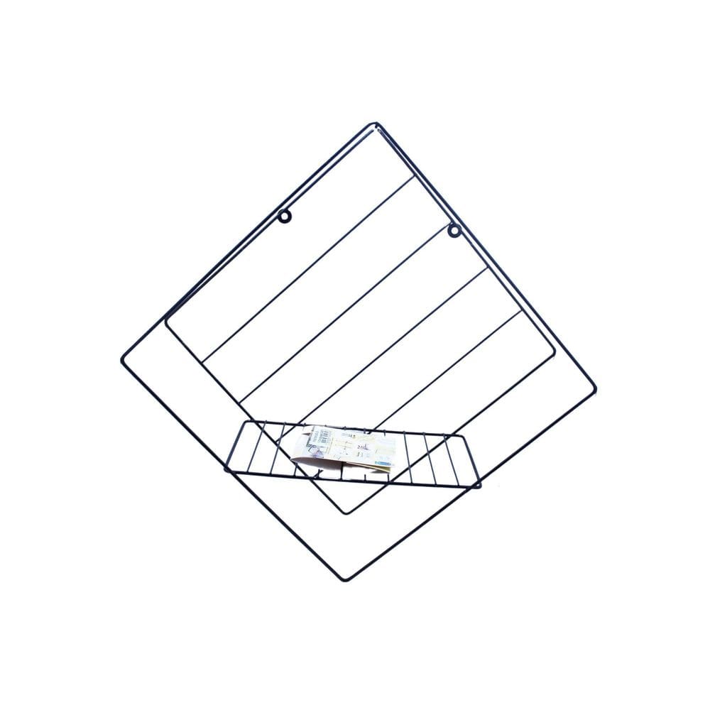 Prateleira Nicho Organizador Losango Black