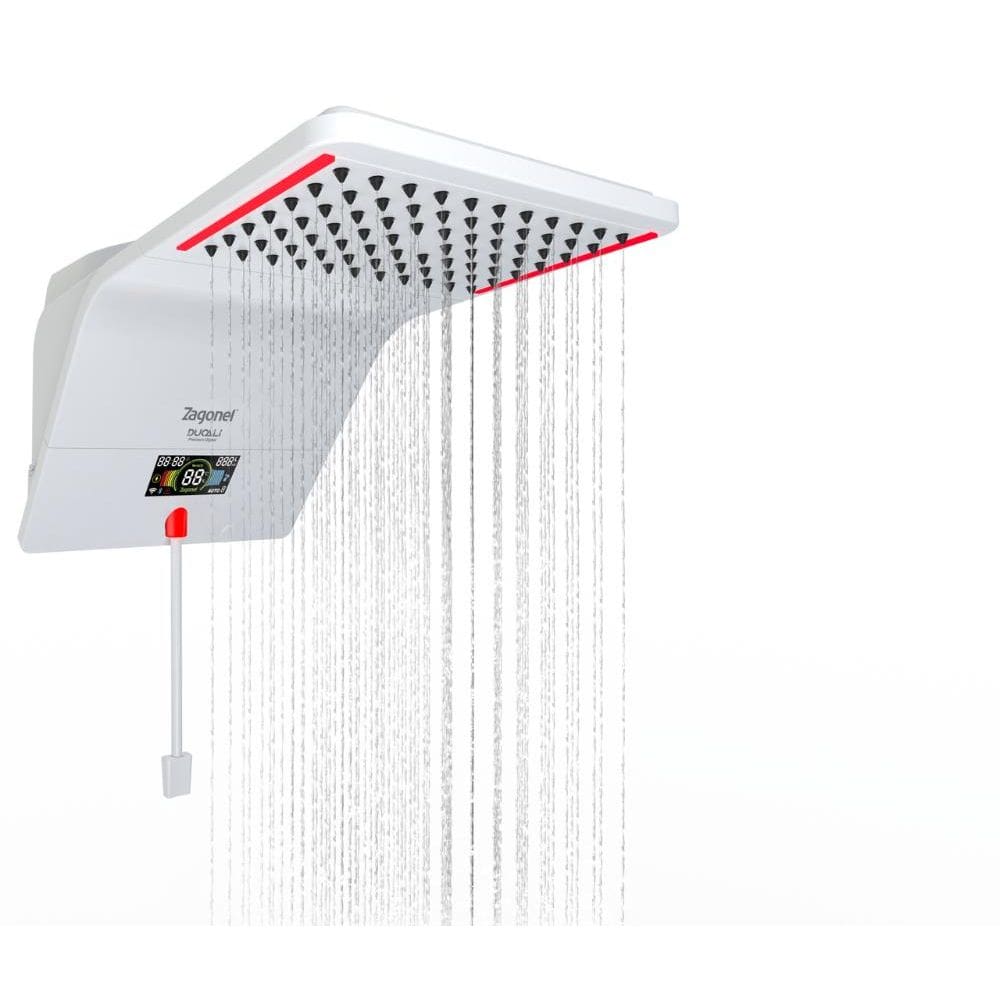 Ducha Eletrônica Ducali Premium Digital 7500W 220V Branca Zagonel