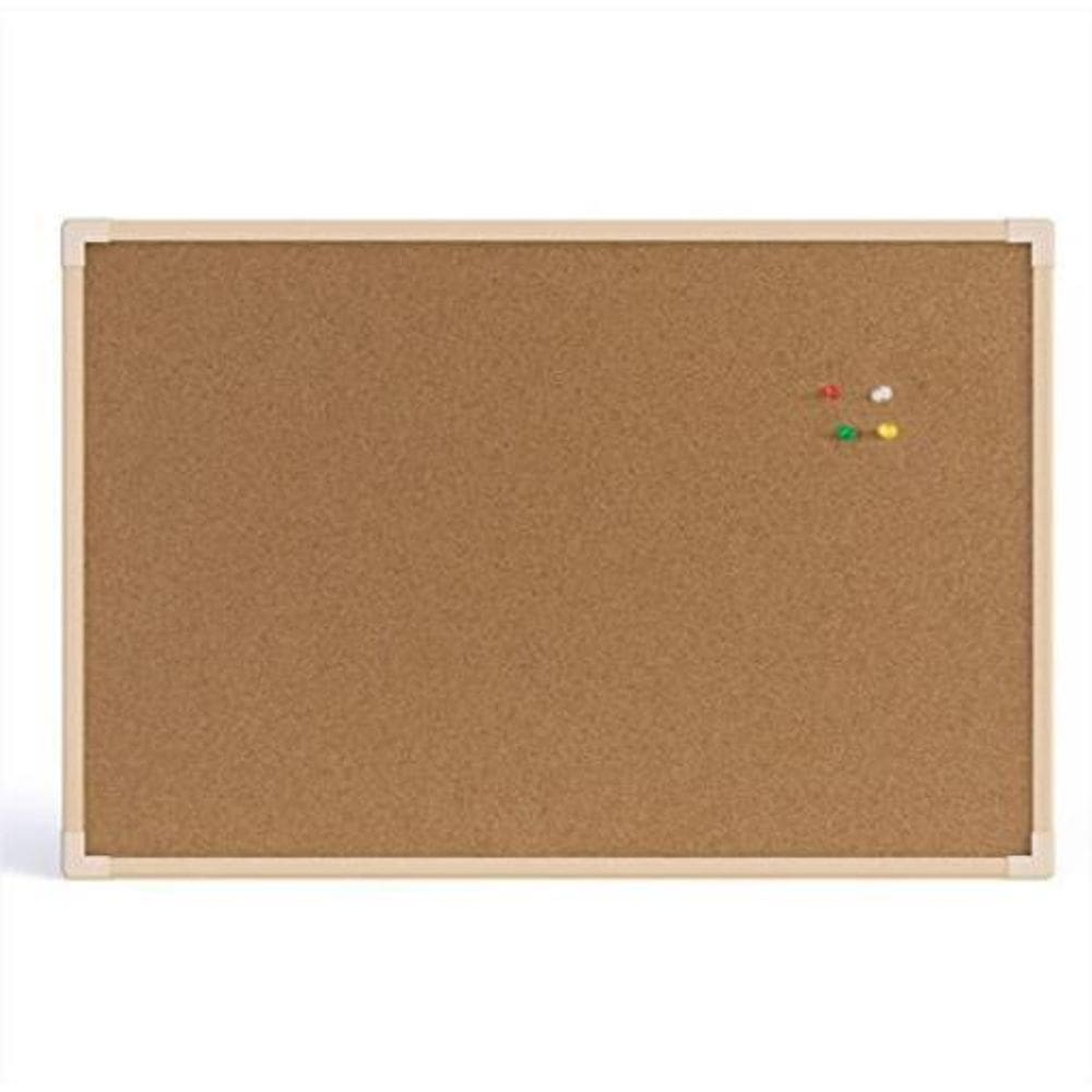 Quadro Aviso Moldura Madeira Cortica Standard 90X60CM
