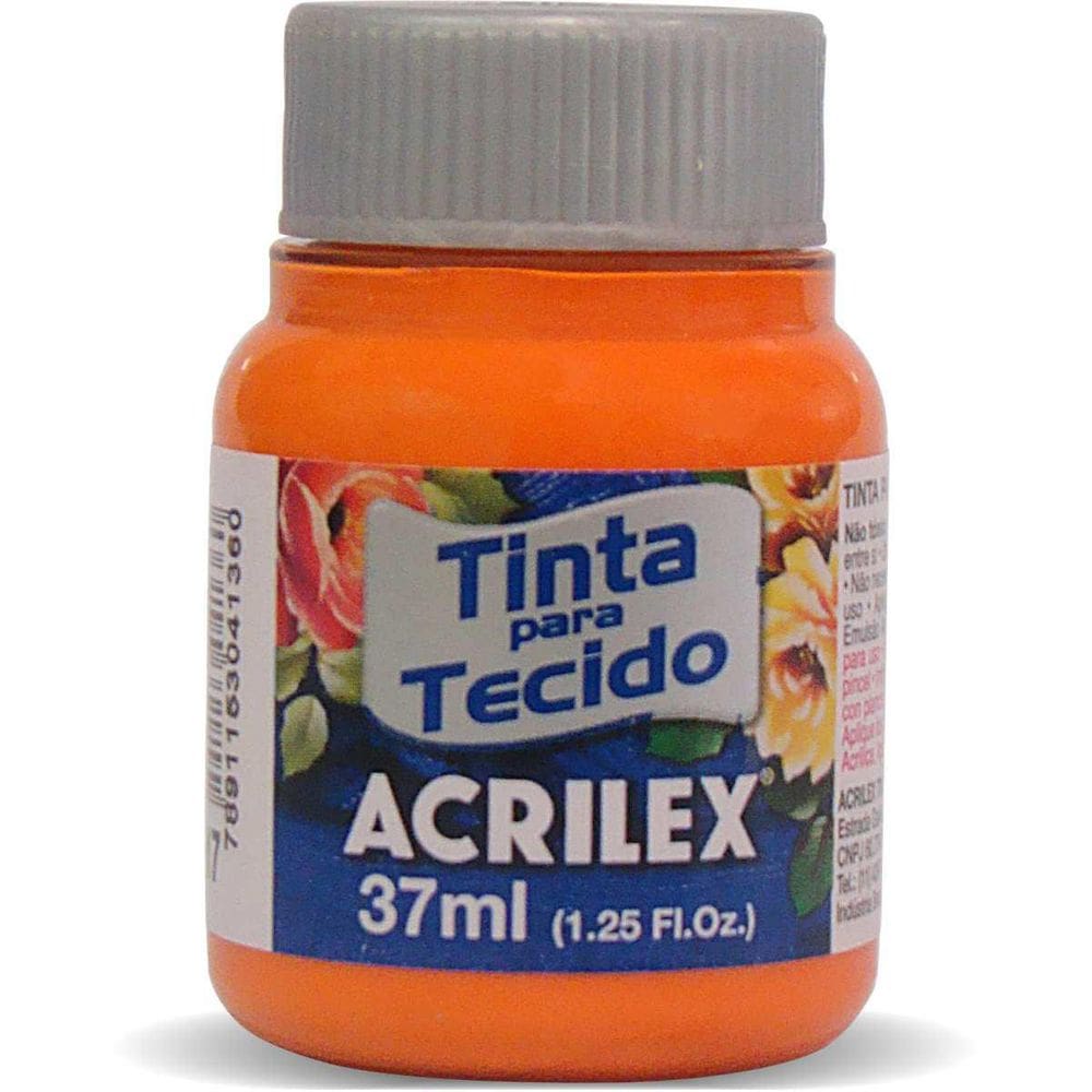 Tinta Tecido Fosca 037Ml Laranja