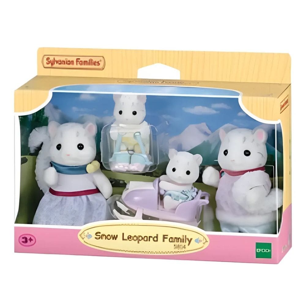 Familia Leopardo Da Neve Sylvanian Families - Epoch Magia