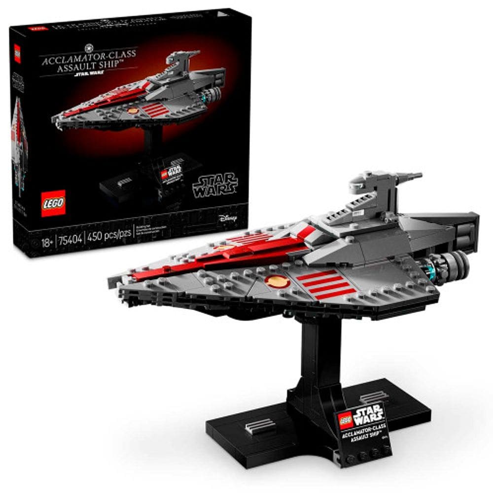 LEGO Star Wars Nave de Assalto Classe Acclamator 450 Peças 75404