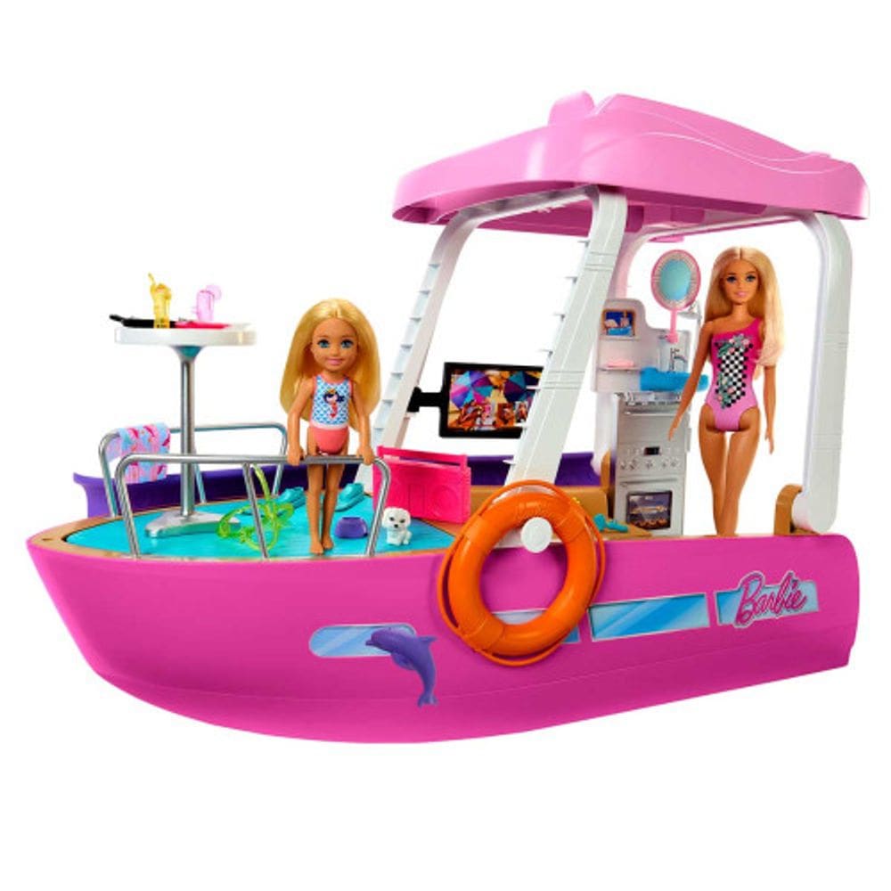 Conjunto Barbie Other Ave Barco dos Sonhos Mattel