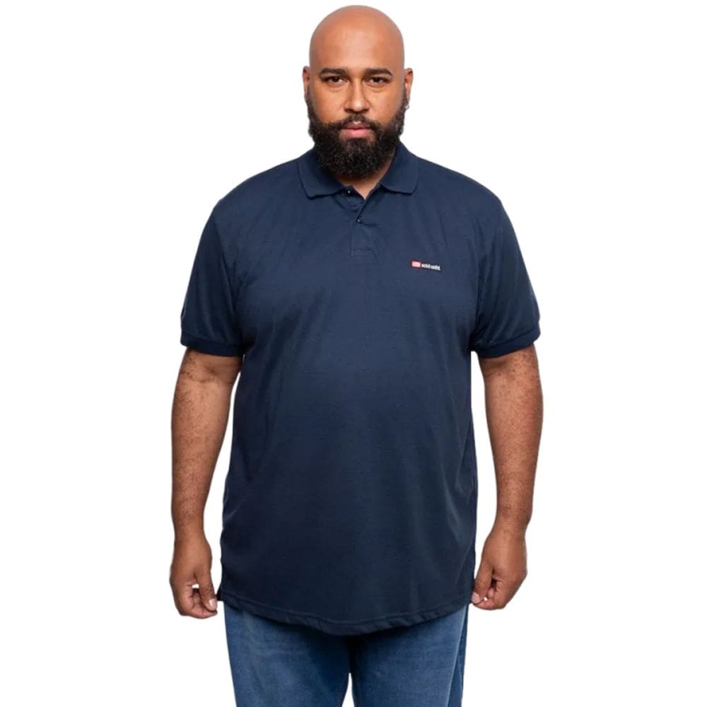 Camisa Polo Ecko Masculina Piquet Plus Size