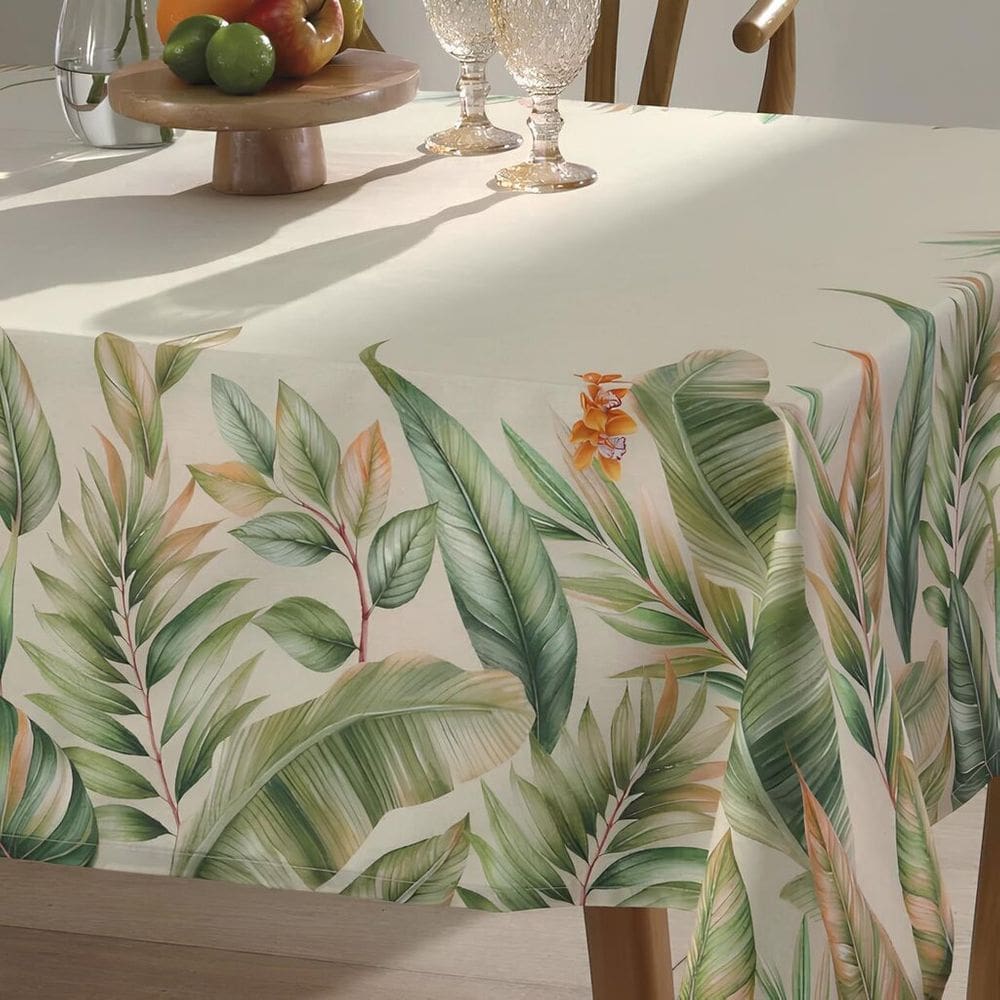 Toalha de Mesa Quadrada 180 x 180cm Dohler Limpa Fácil Hércules