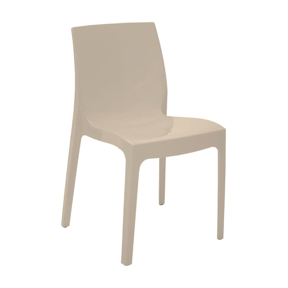 Cadeira Tramontina Alice Brilho em Polipropileno Areia
