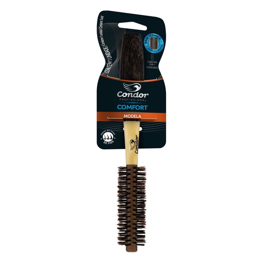 Escova Para Cabelo Profissional Condor Comfort