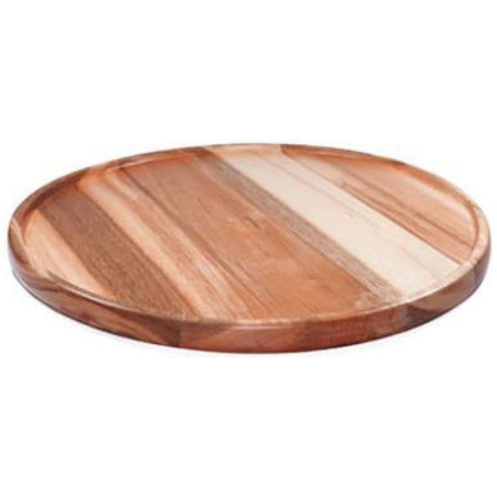 Prato Raso De Madeira Para Churrasco 28 Cm