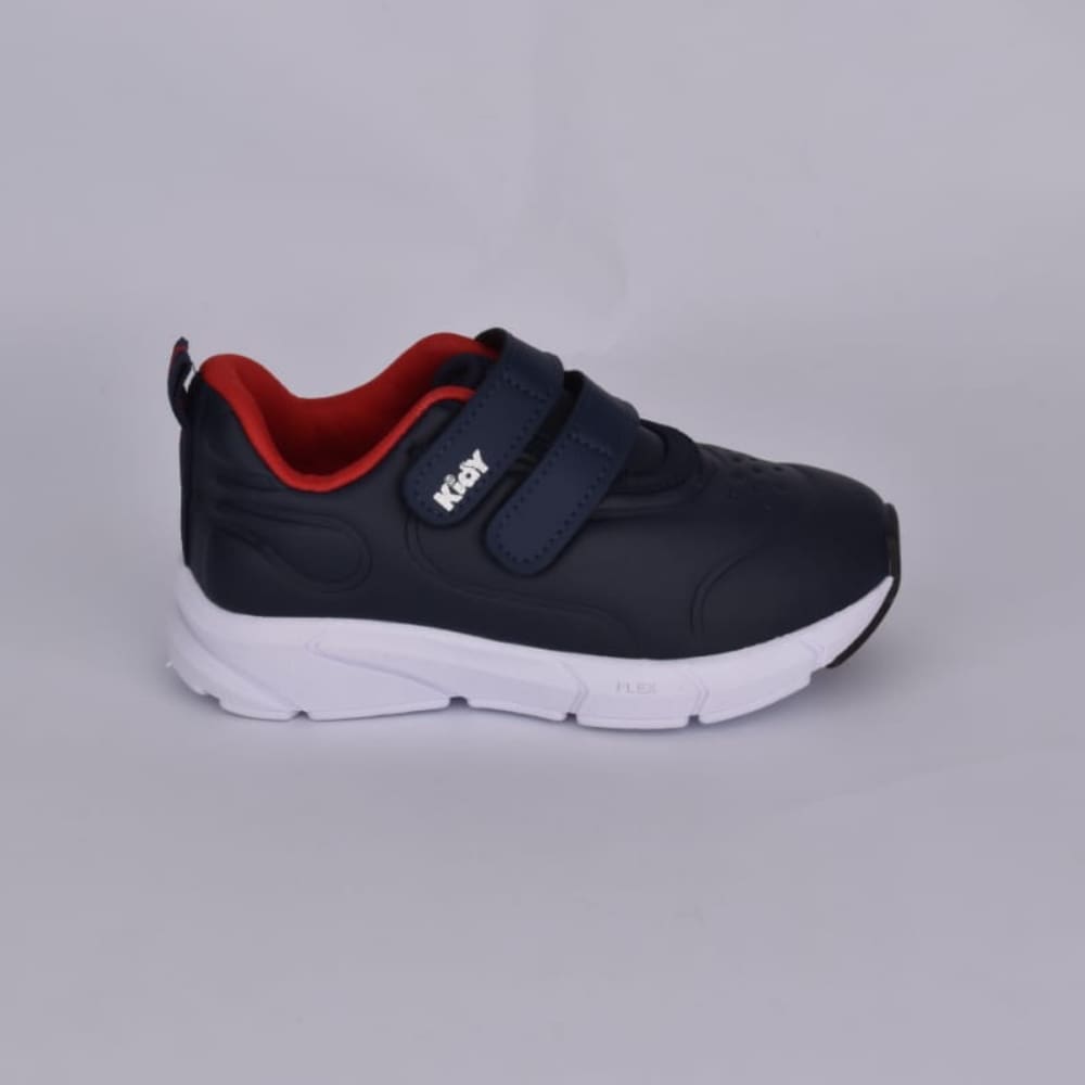 TÊNIS KIDY ENERGY BABY RESPITEC MARINHO/VERMELHO Kidy