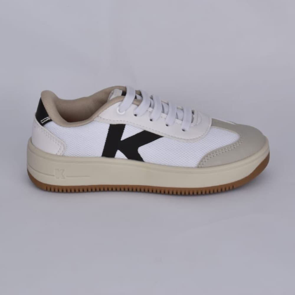 TENIS K360 NOVA YORK BRANCO/PRETO Kidy