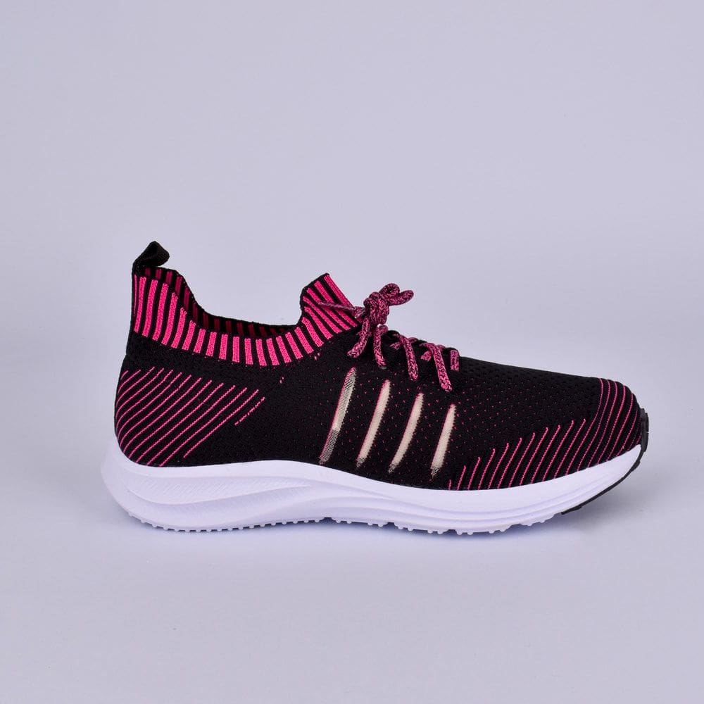 TENIS KIDY ENERGY RESPITEC PRETO/PINK Kidy
