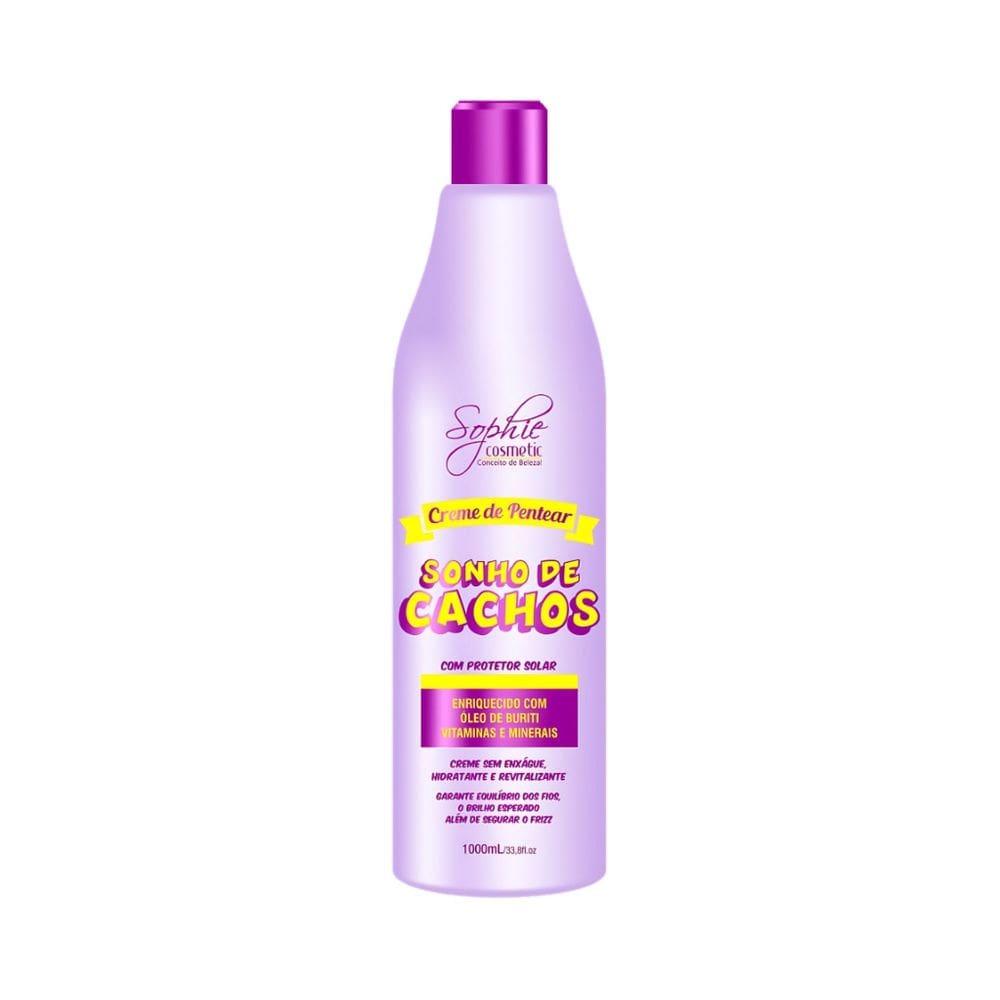 Creme de Pentear Sonhos de Cachos 1L Sophie Cosmetic