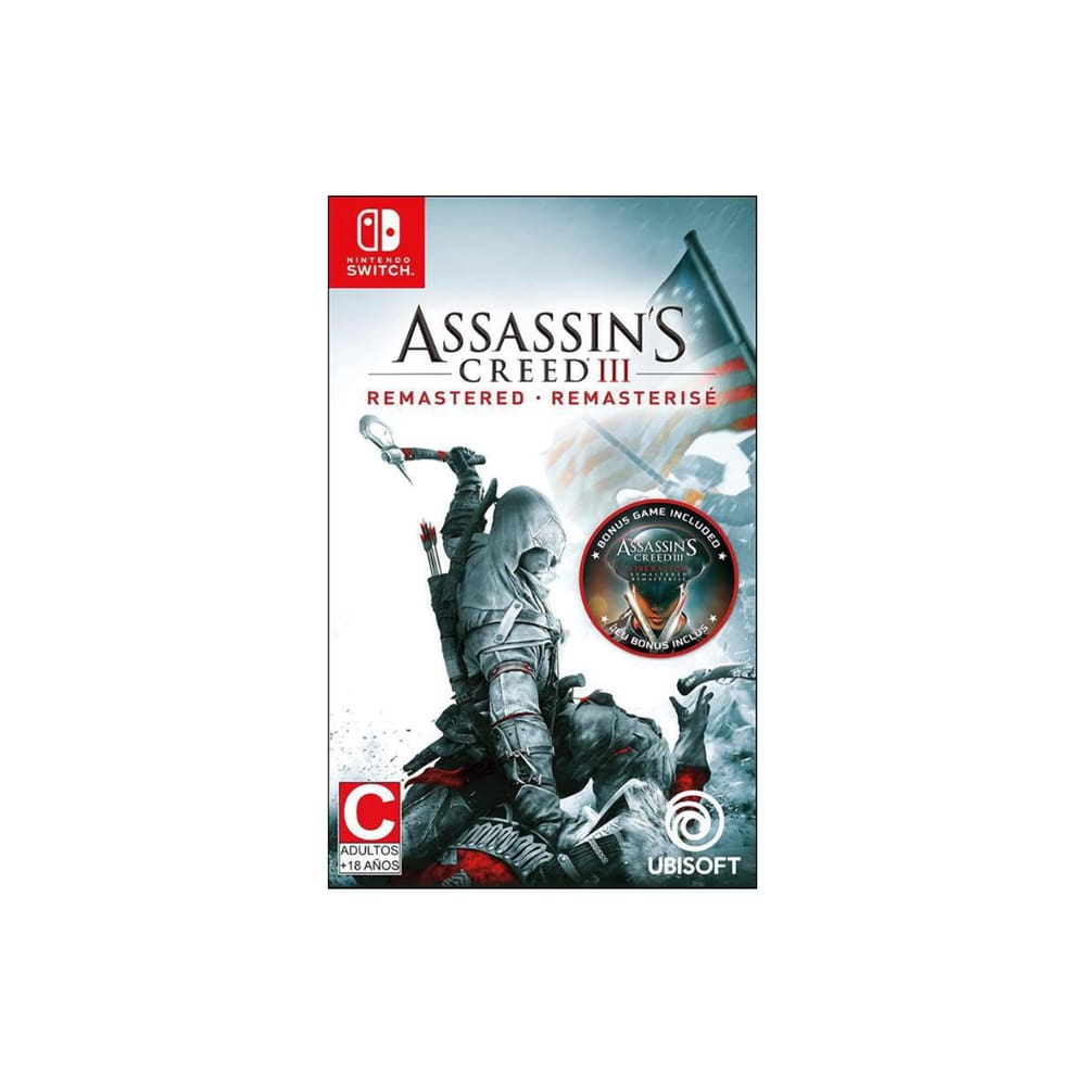 Assassins Creed 3 Remastered Nintendo Switch Lacrado