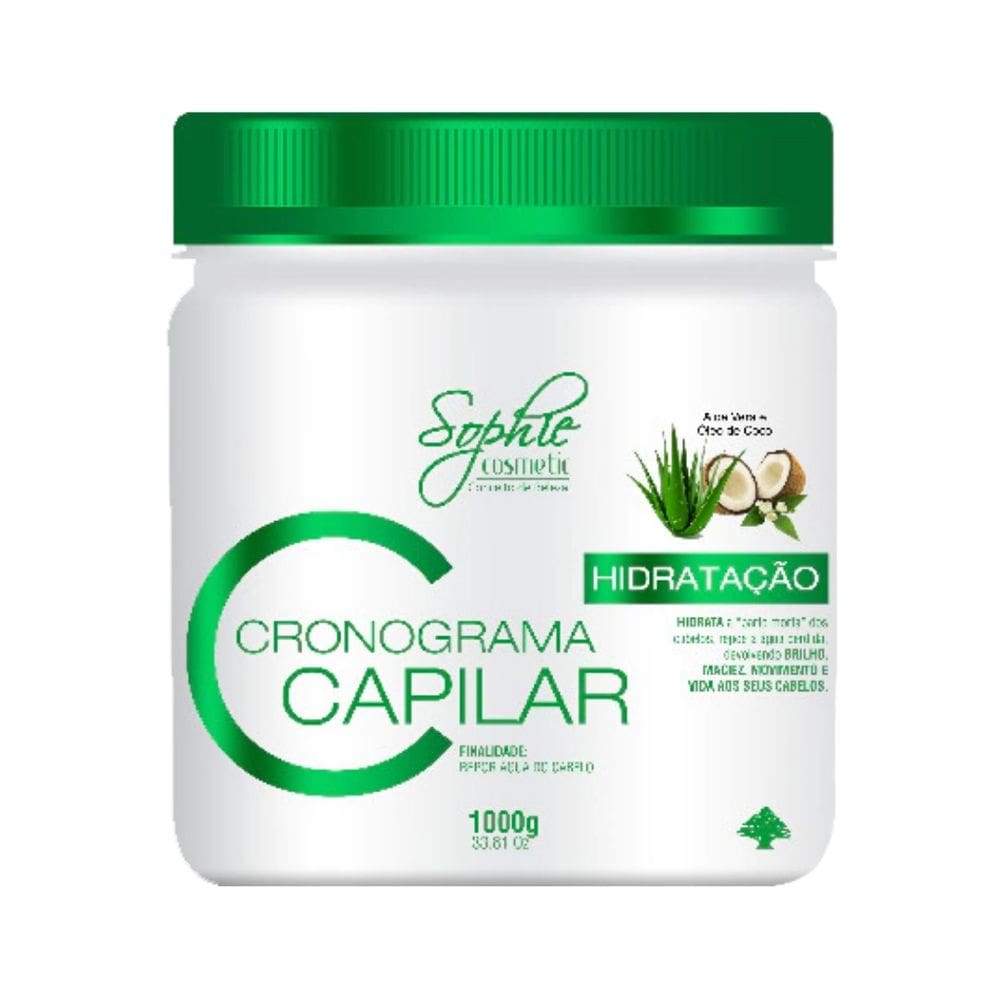Máscara Hidratação Cronograma 1kg Sophie Cosmetic