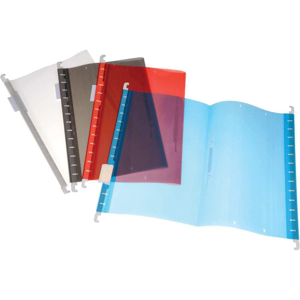 Pasta Suspensa Plástica Soft Fume Pacote Com 10