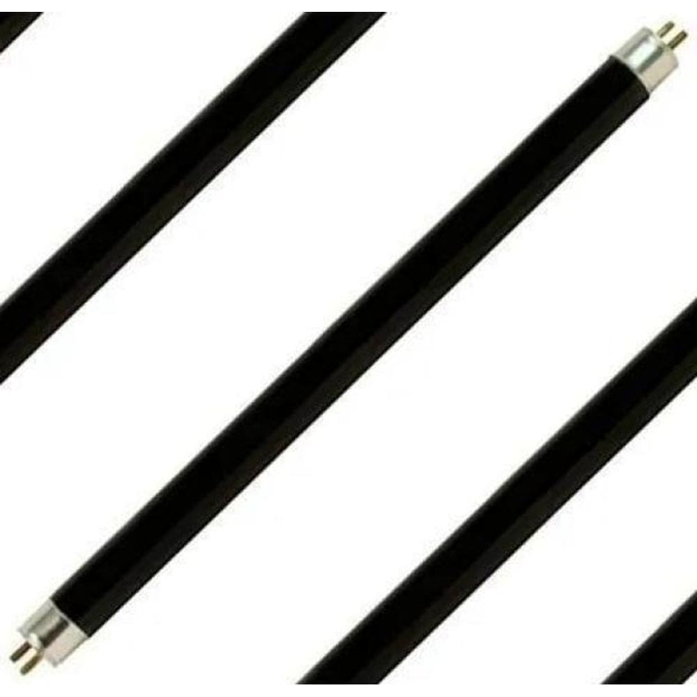 Kit 5 Lâmpada 8W Luz Negra Tubular Fluores Nota Falsa Blb T5
