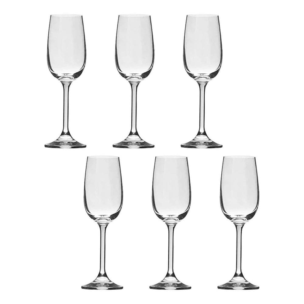 Jogo 6 Taças De Cristal Vinho Do Porto 110 Ml Forum Bohemia