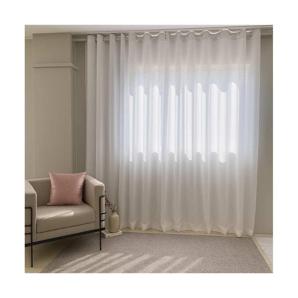 Cortina Rustica 3,00M X 2,50M Oxford Lisa