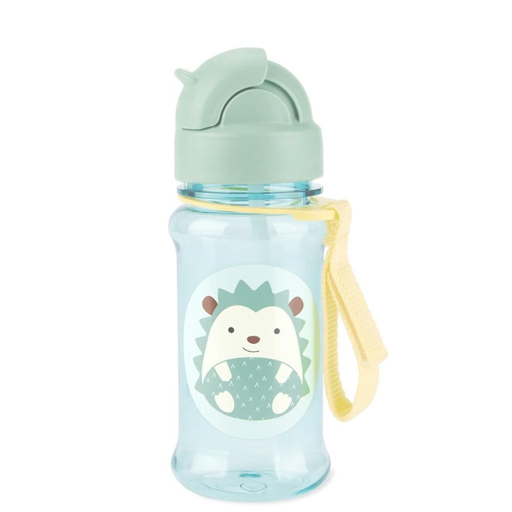 Garrafa Flip Skip Hop 355ML Zoo Porco Espinho Verde
