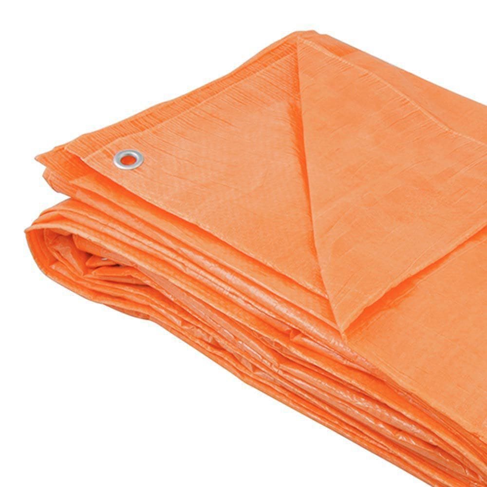 Lona Polietileno Laranja 3x2m - Proteção UV - Impermeável