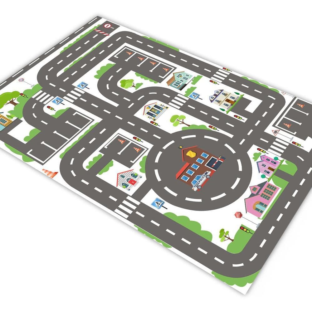 Pista Carrinhos 180x120cm Lona Vinilíca 340g