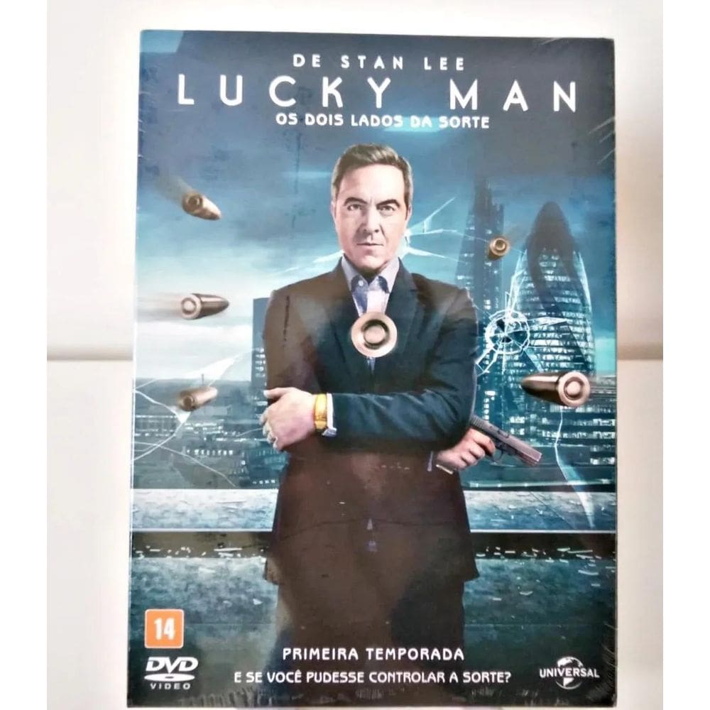 Box Dvd Lucky Man - Os Dois Lados Da Sorte 1ª Temporada