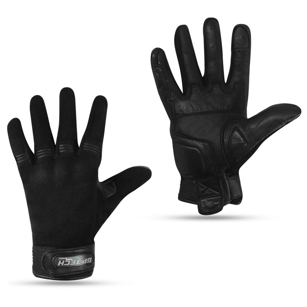 Luva Gp Tech Essence 2 Urbana C/ Proteções Preto