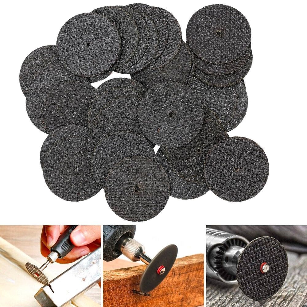 Kit 30 Discos De Corte Reforçados 32Mm Para Micro Retíficas