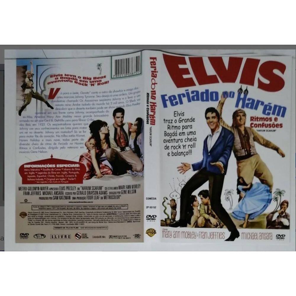 Dvd Elvis Feriado No Harém