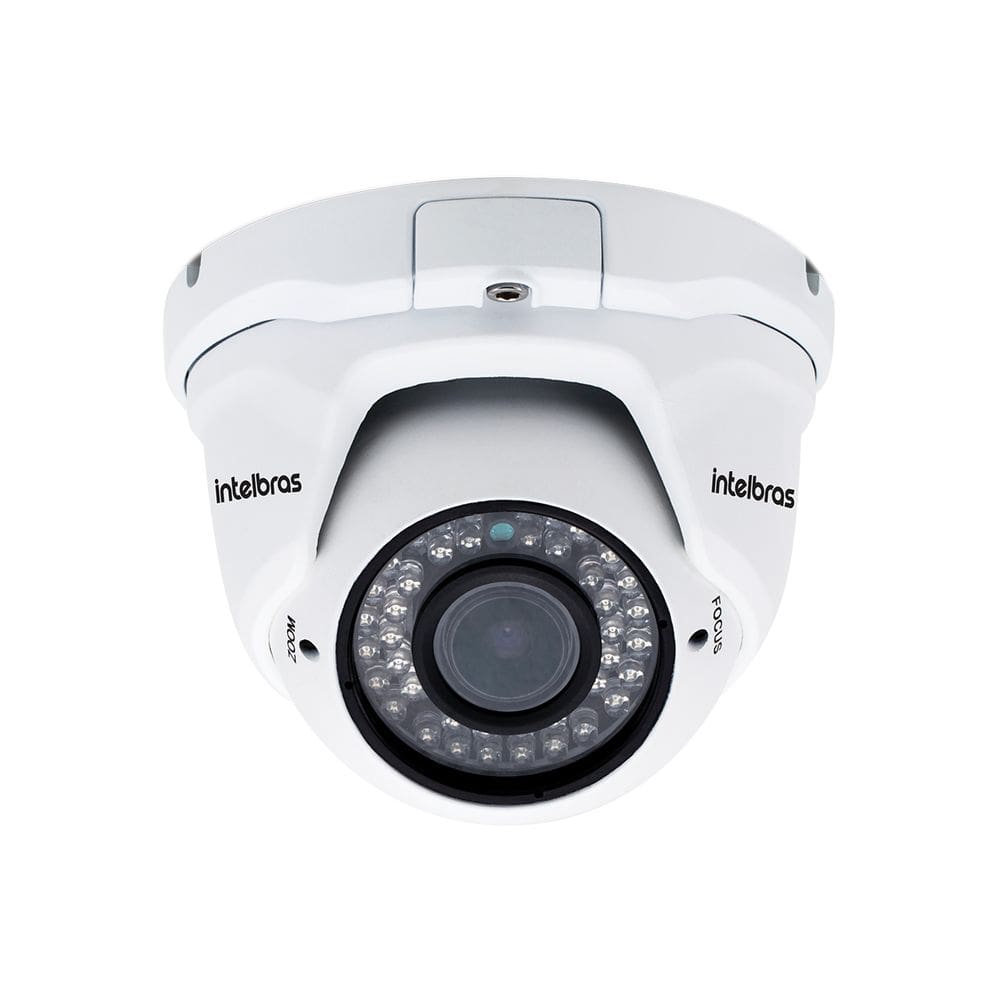 Câmera ip dome varifocal intelbras vip 1130 d vf 2.8 A 12mm