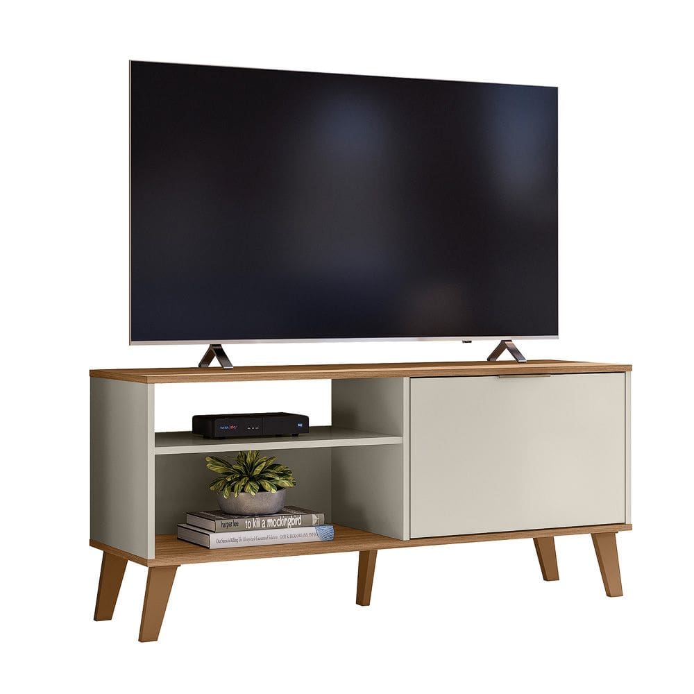 Rack Bancada para TV 50 Polegadas 120cm Madri - SSX Multicoisas