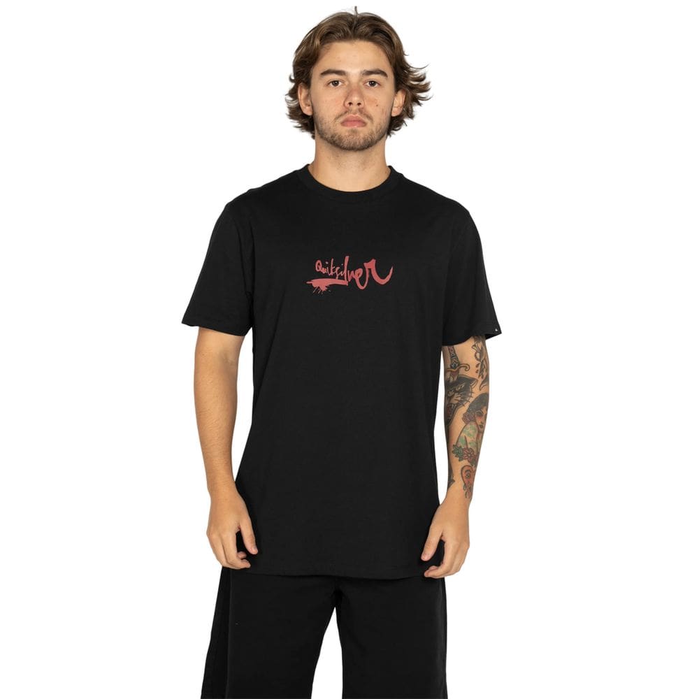 Camiseta Quiksilver Masculina Impaired Logo Dna