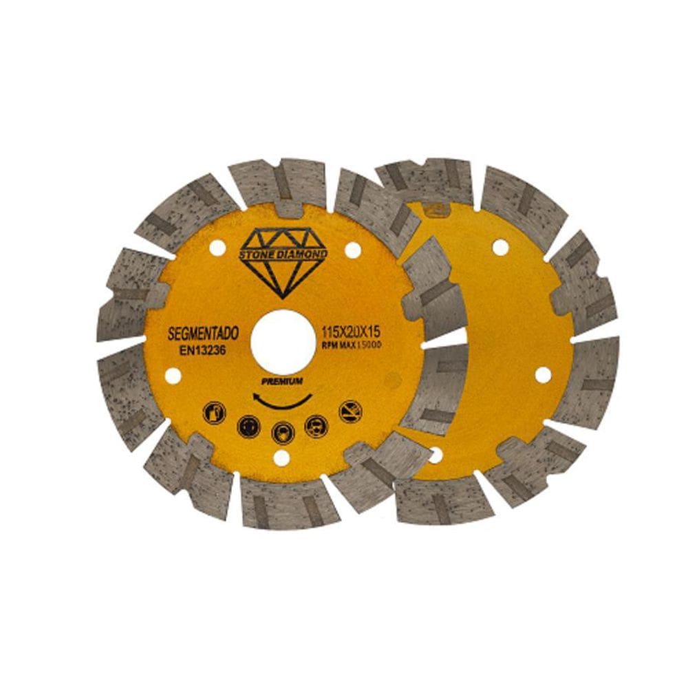 Disco De Corte Diamantado 115X20X1.1315Mm Segmentado Raiado