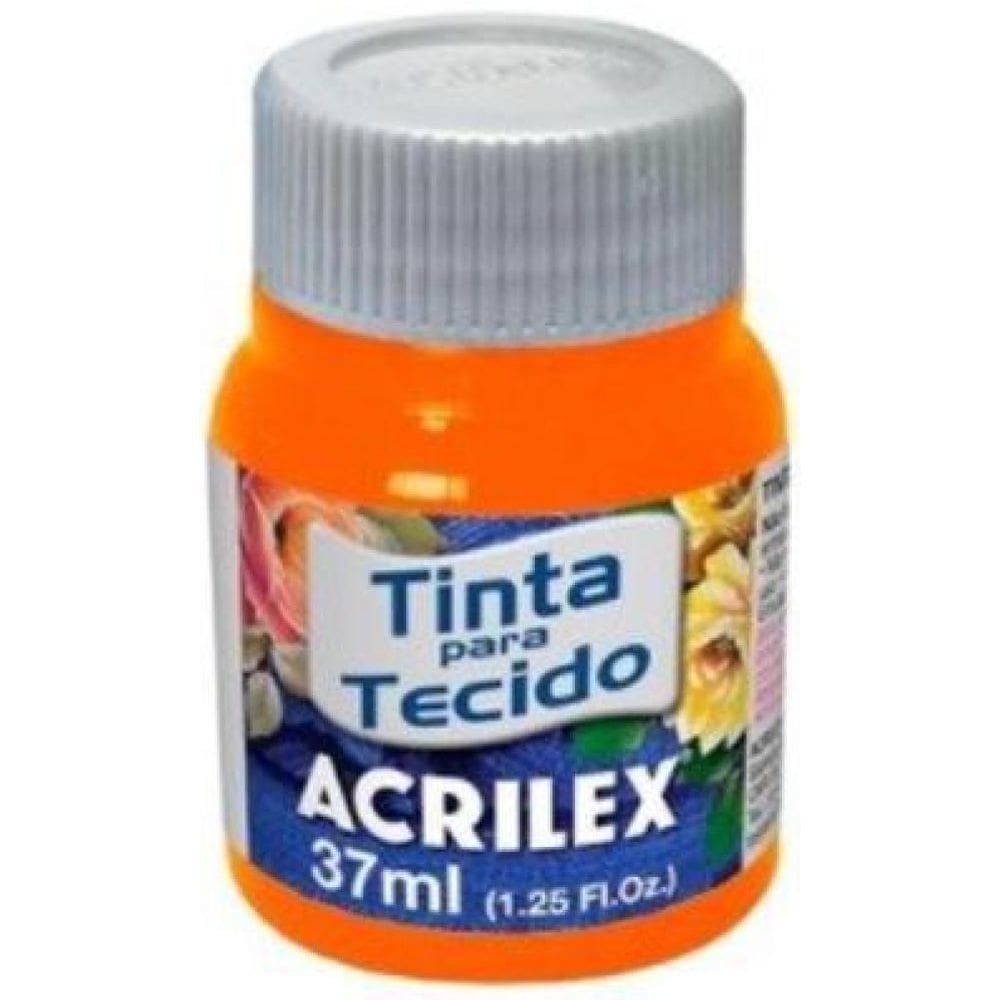 Tinta Para Tecido Fosca 37Ml Laranja 517 Acrilex