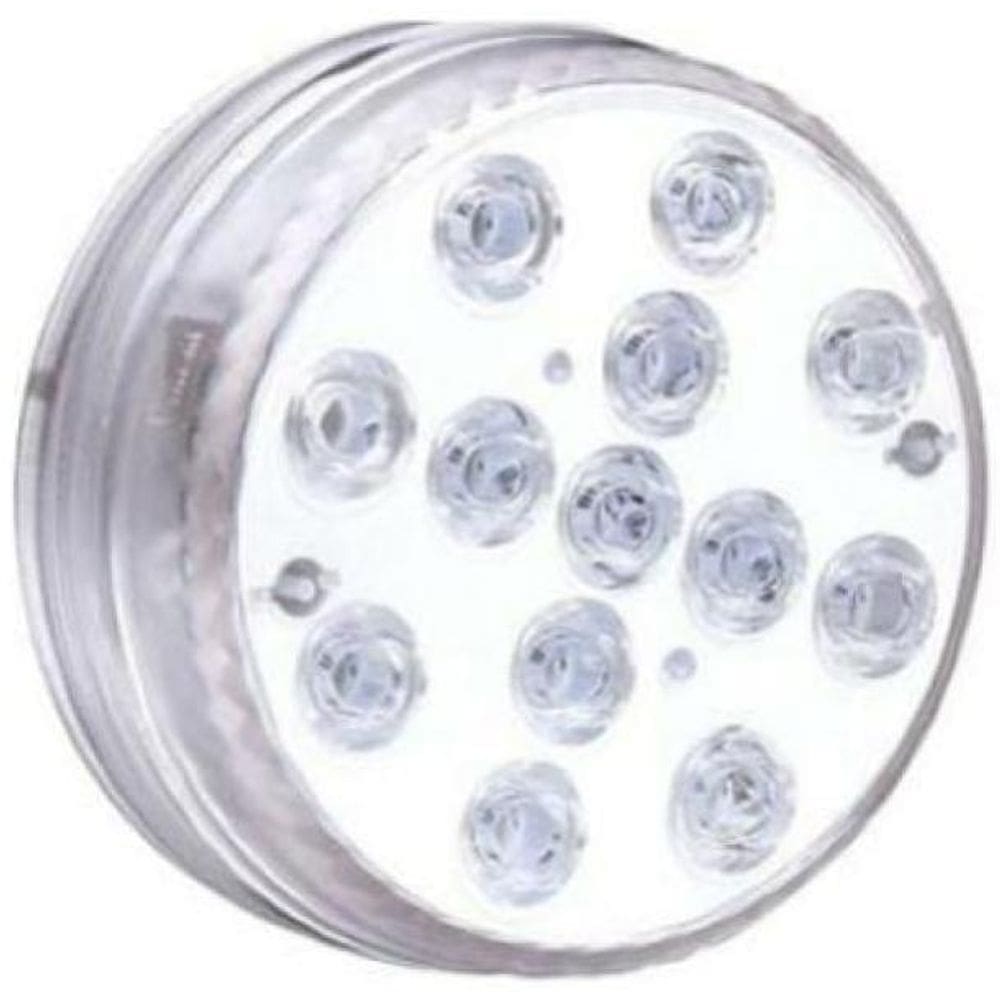 Luminária Led Para Piscina Luzes Coloridas Controle Remoto