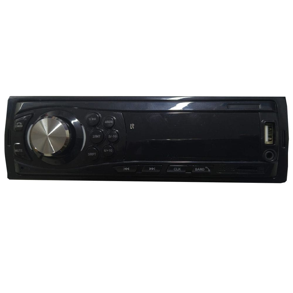 Som Radio Automotivo Mp3 Player Bluetooth AUX USB Verme/Azul