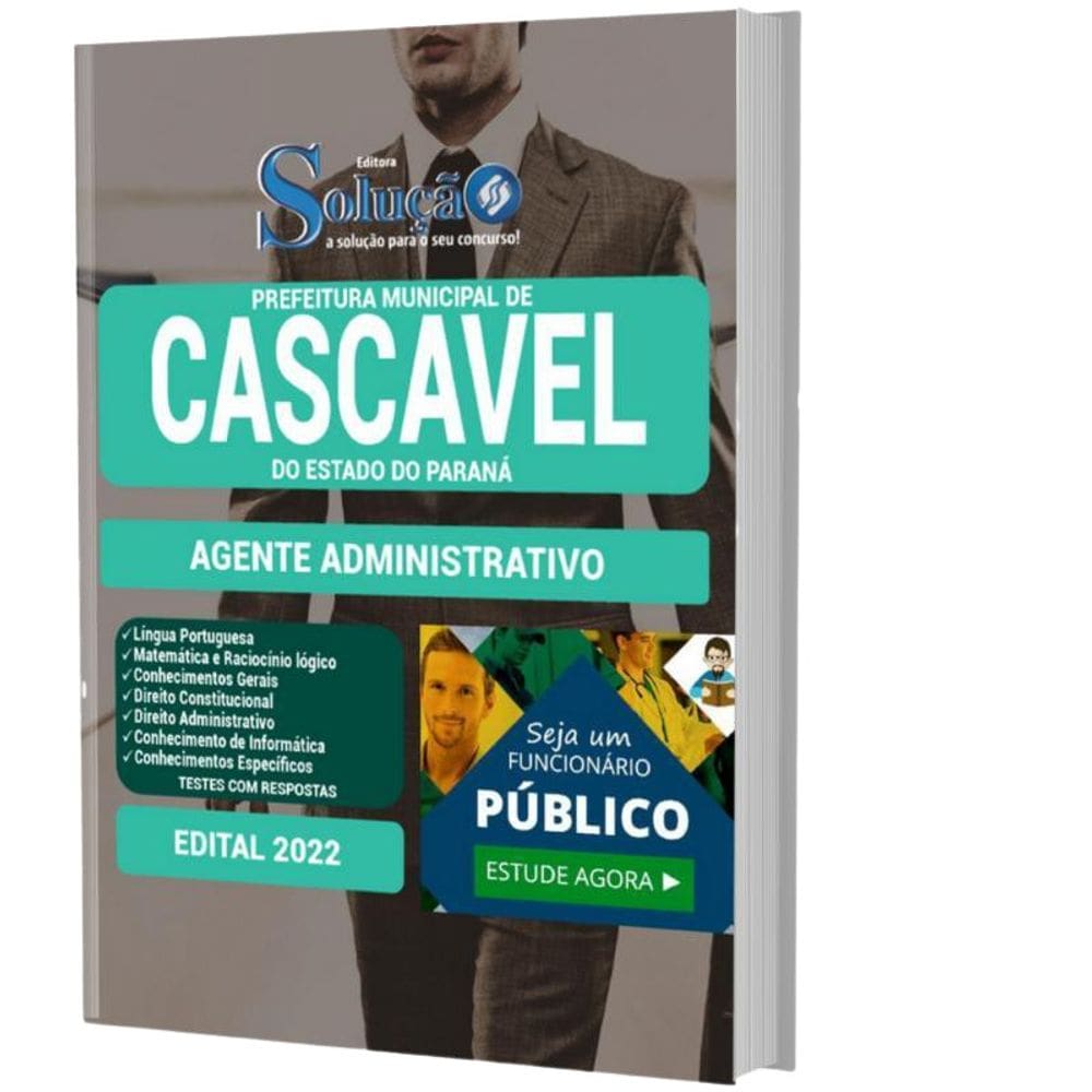 Apostila Prefeitura Cascavel Pr - Agente Administrativo