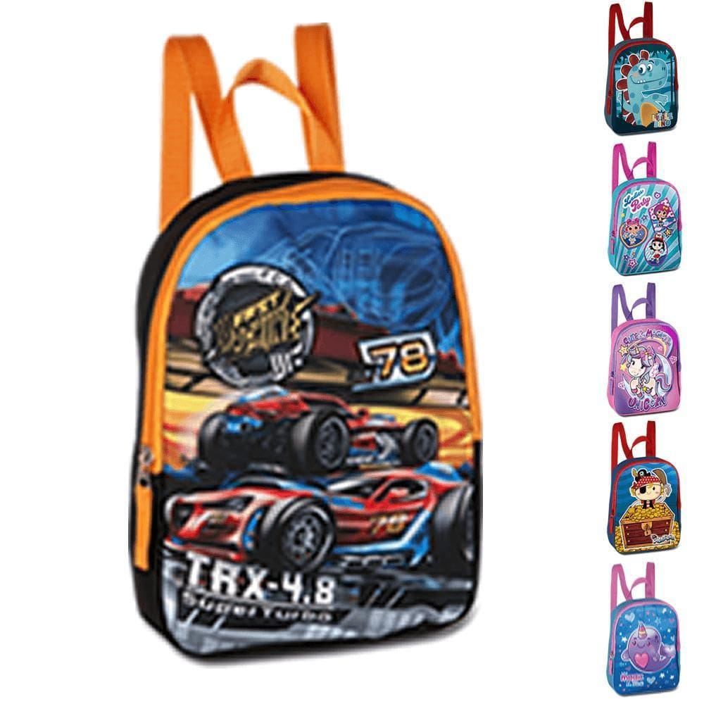 Mini Mochila Bolsa Infantil Costas Escolar Creche Passeio