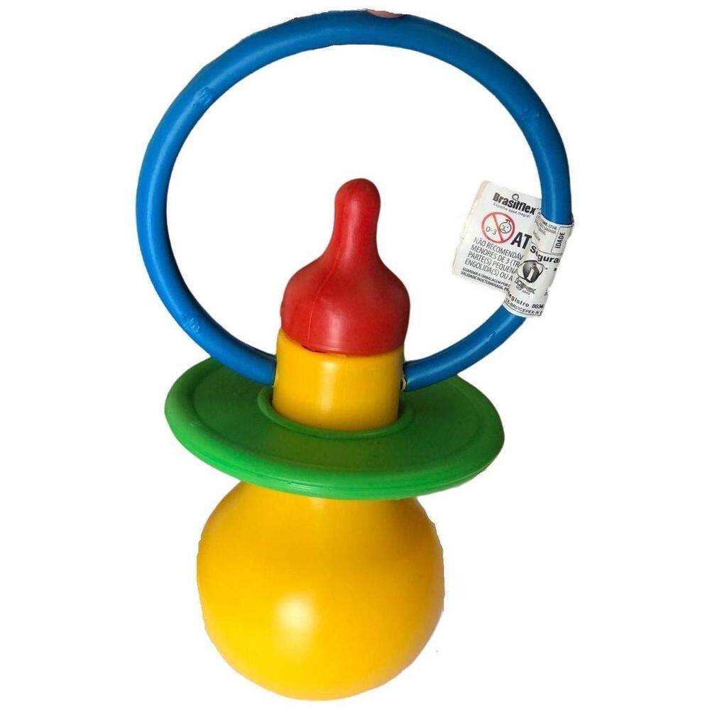 Chupeta Gigante Colorida Fantasia Chupetão 24Cm